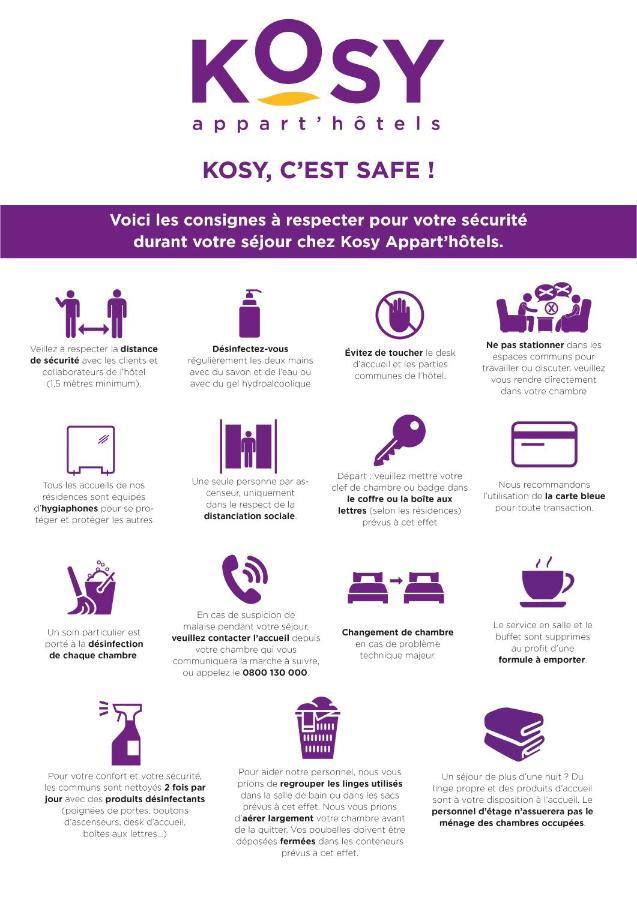 Kosy Appart'Hotels - Le Cours Moreau Mâcon Dış mekan fotoğraf